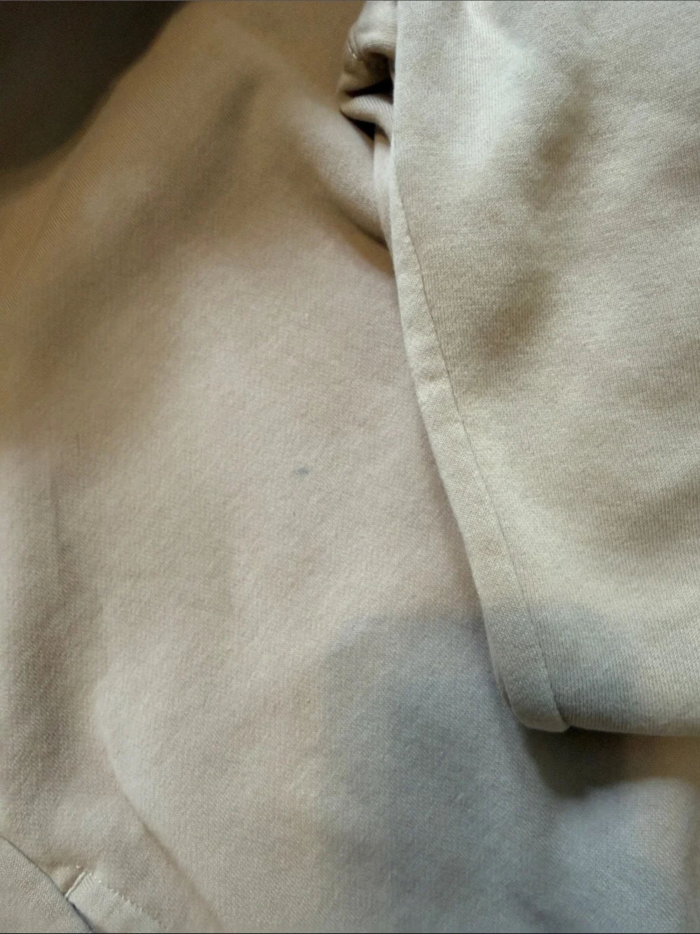 Nike Kids Beige Hoodie & Jogger Set with White Logo